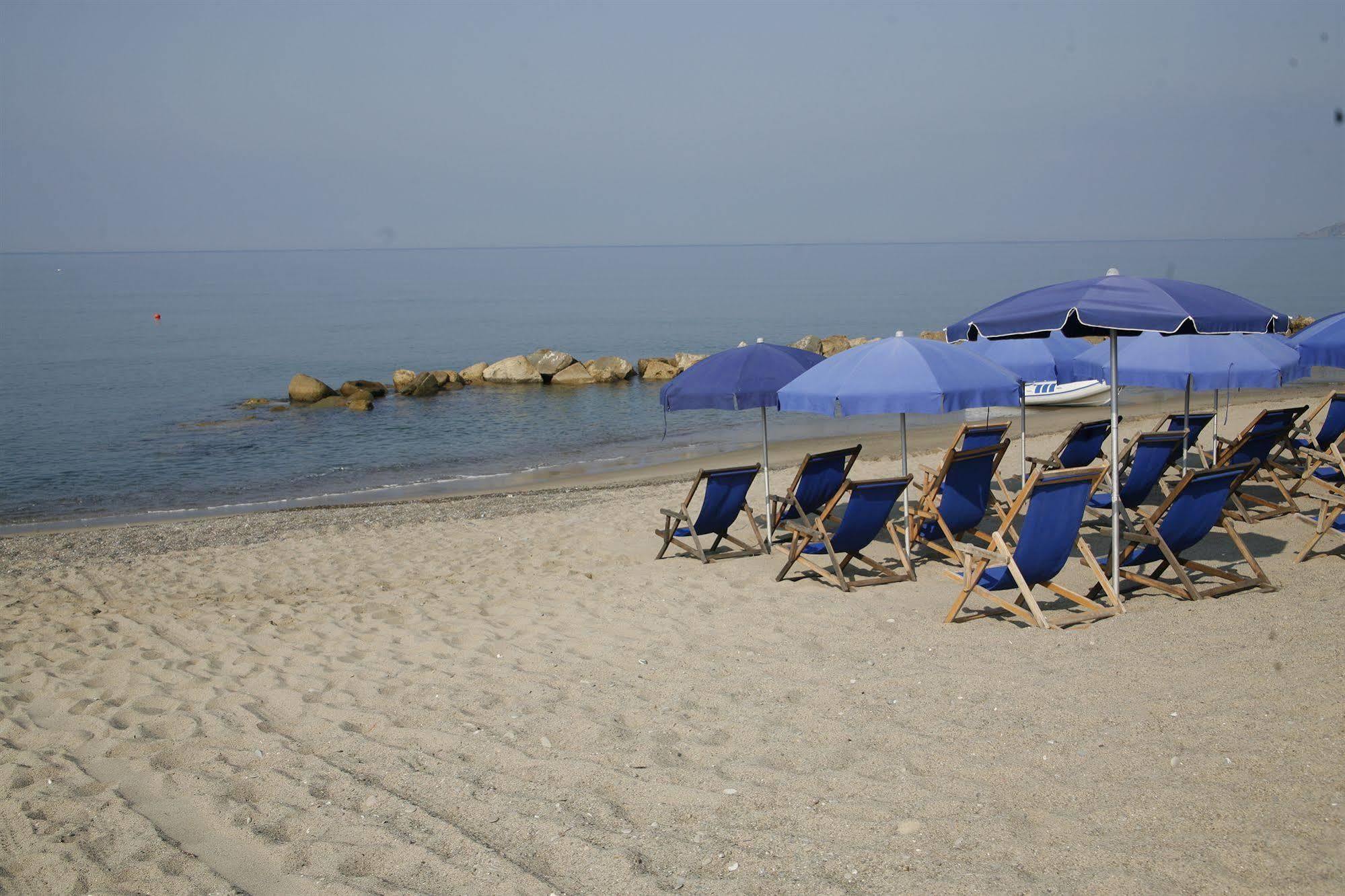 Hotel Leucosya Marina Di Casal Velino Eksteriør bilde